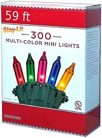 Holiday Time 300 Multi-Color Mini Light