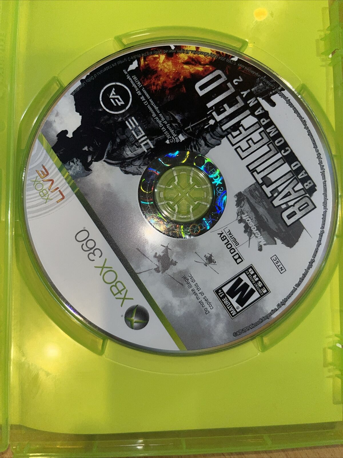 Battlefield: Bad Company 2 (Microsoft Xbox 360, 2010)