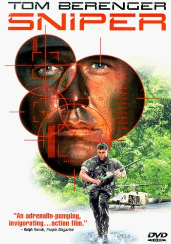 Sniper (DVD, 1993) Slimcase. Artwork Cropped. Tested
