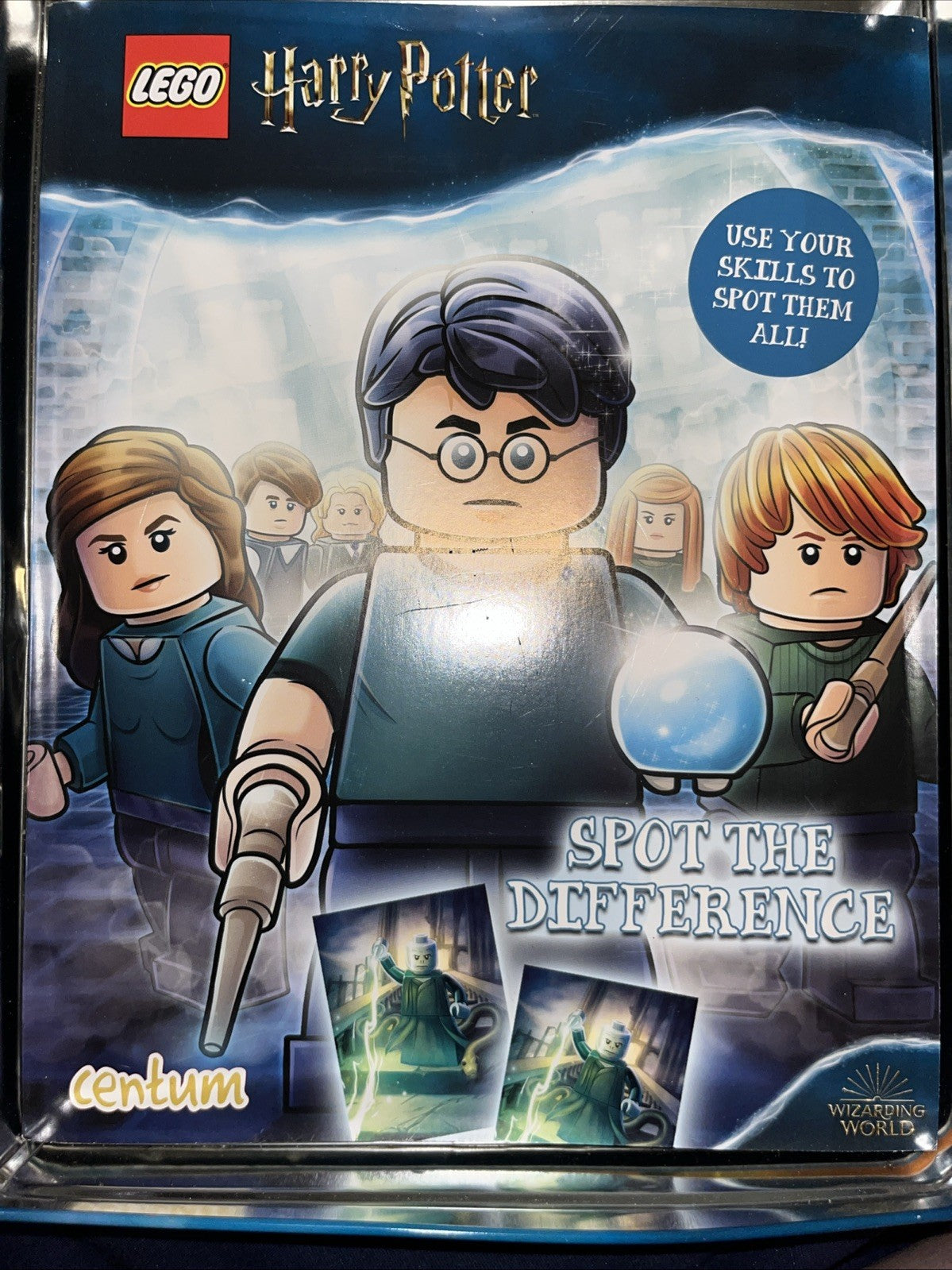 Lego Harry Potter Tin With Stickers And Books.  No Legos