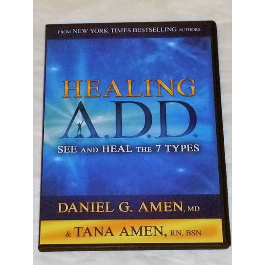 Healing A.D.D. : See and Heal the 7 Types (DVD) Brand New Sealed