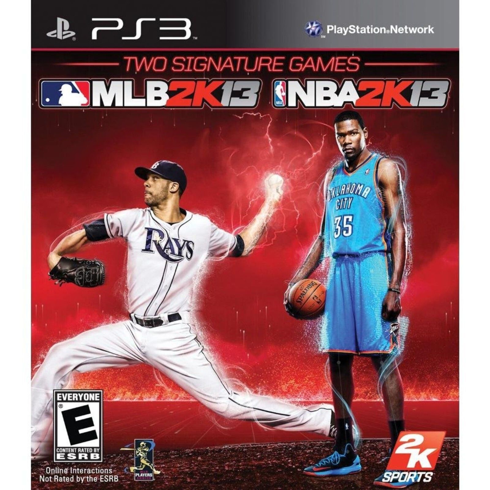 MLB 13 & NBA 13 (PS3) Tested. No scratches. New Case. Resealed.