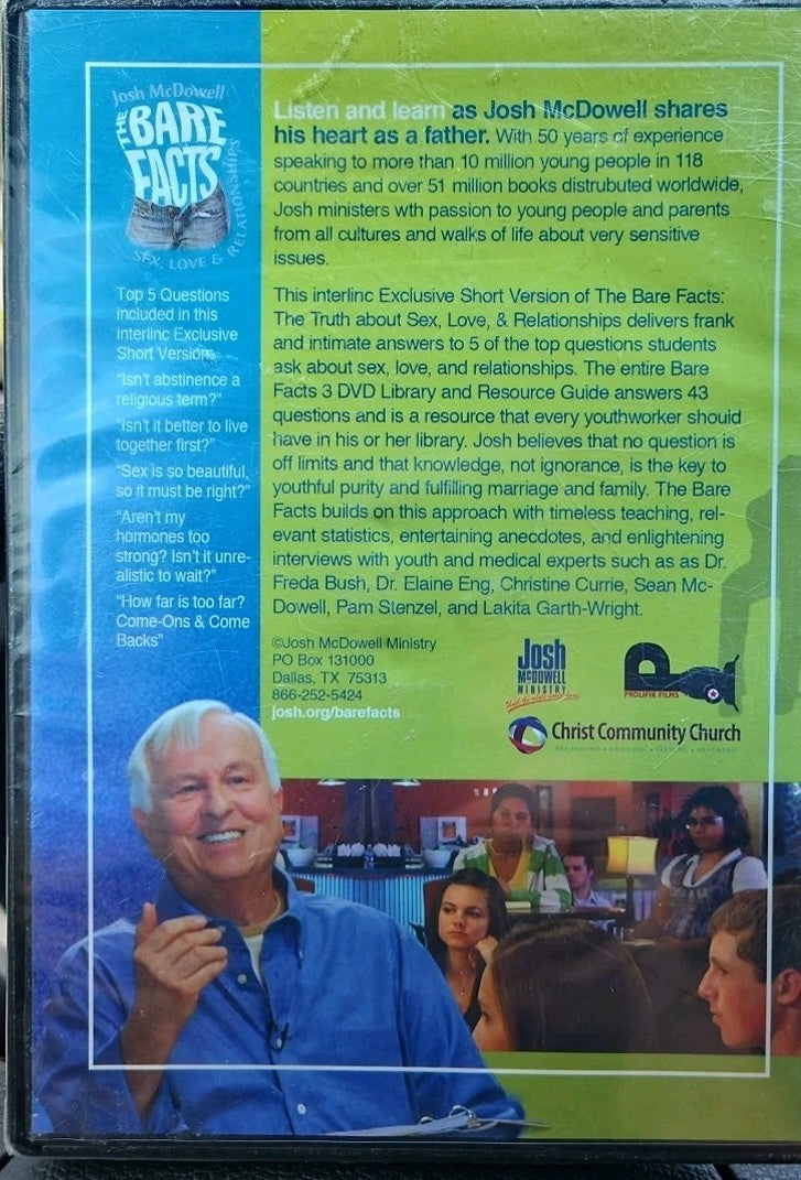 Answers To Questions Your Pare Ts Hope You Never Ask! (DVD) Sealed