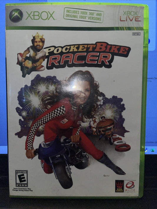 Pocketbike Racer (Xbox 360) New Case. Tested. No Scratches. Resealed