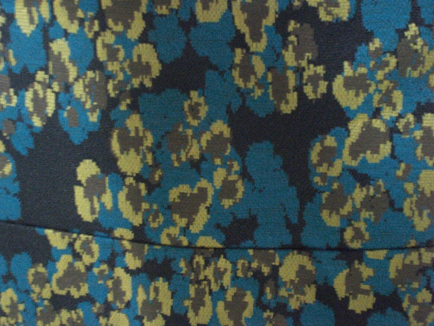 LuLaRoe Cassie Skirt Teal Black Gold MEDIUM