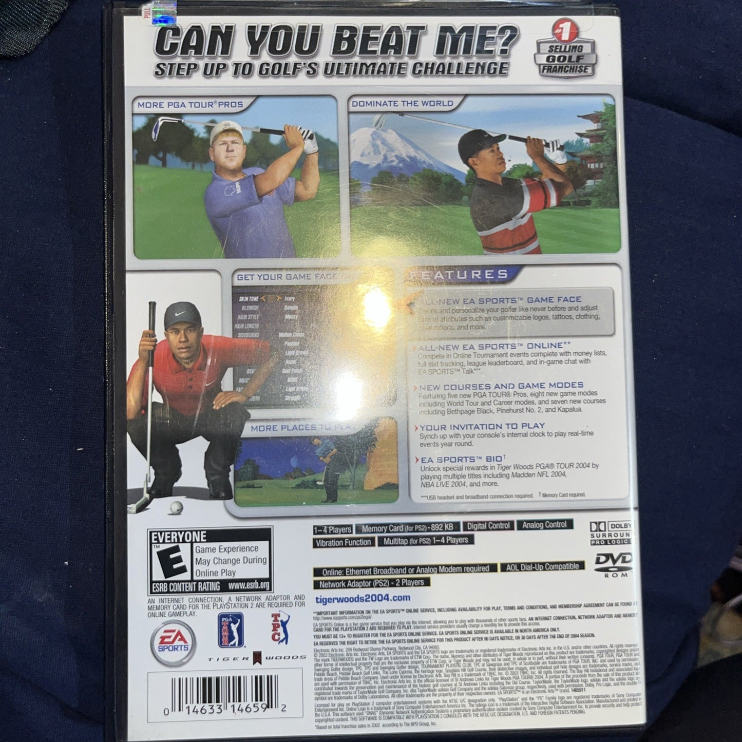 Tiger Woods PGA Tour 2004 (Sony PlayStation 2, 2003)