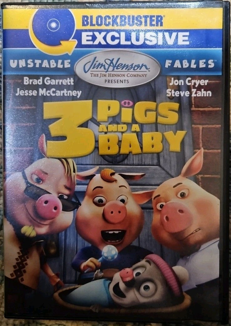 3 Pigs and a Baby (DVD) New Case