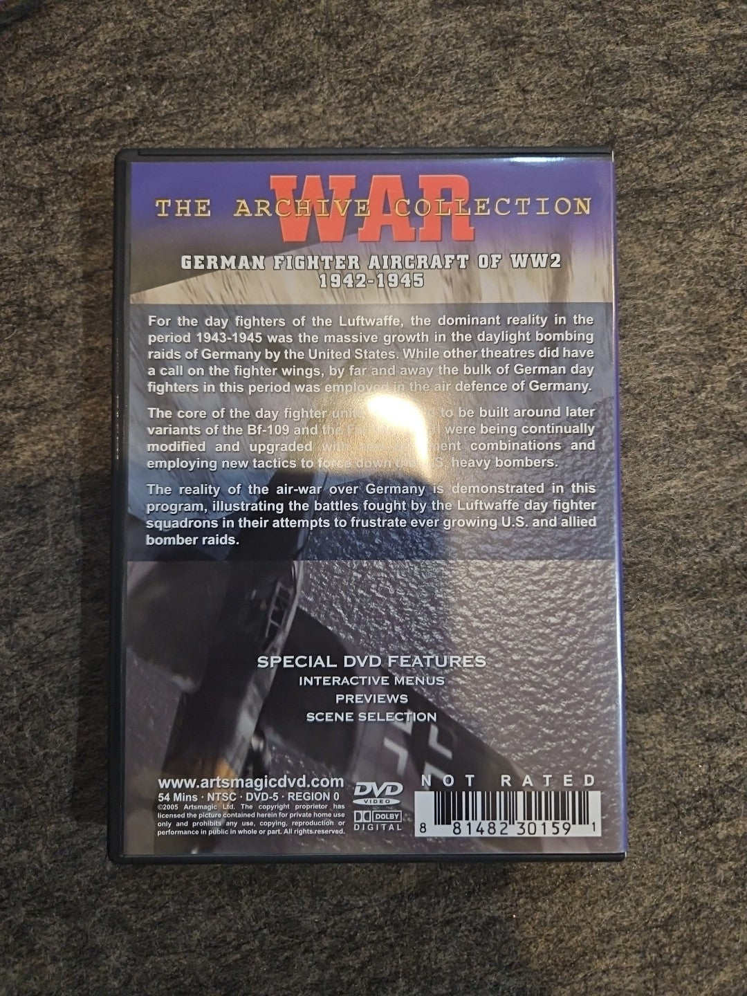 German Fighter Aircraft of Ww2 1942-1945 (DVD, 2005)