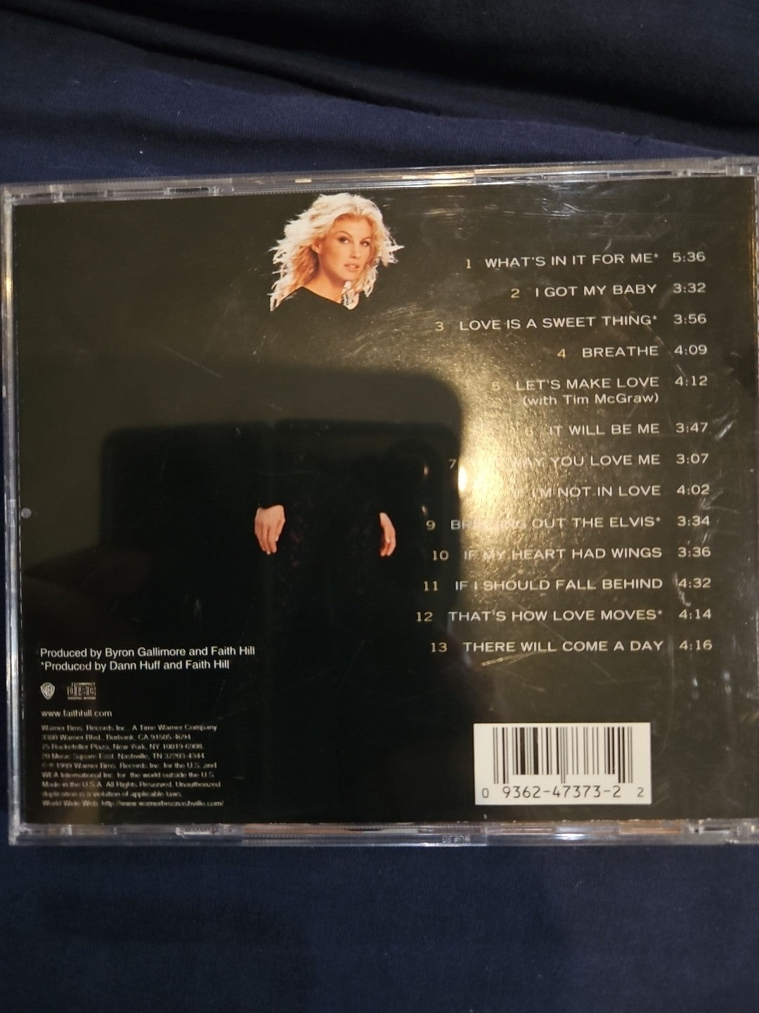 Breathe by Hill, Faith (CD, 1999) 