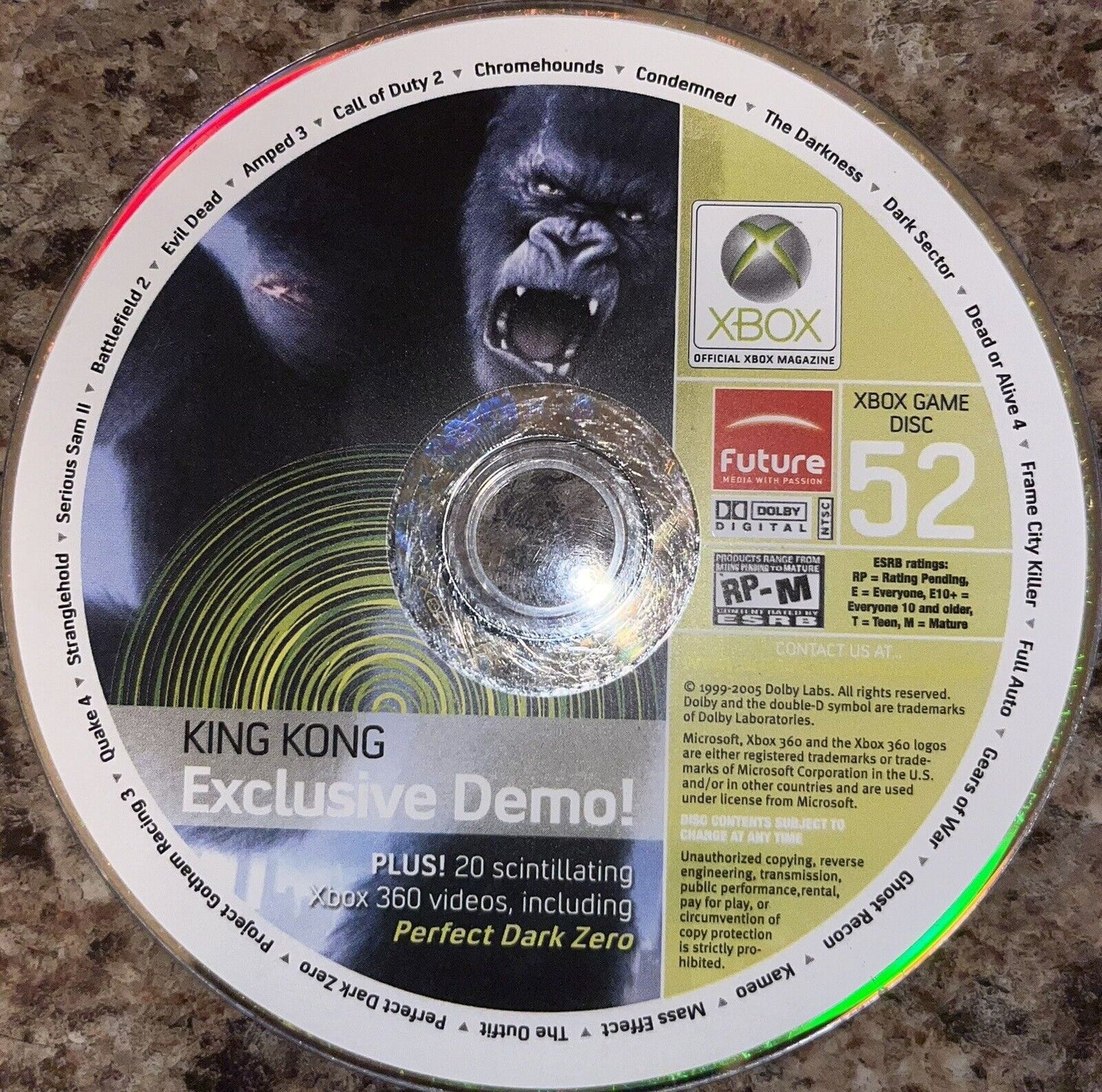 XBOX Game Disc #53