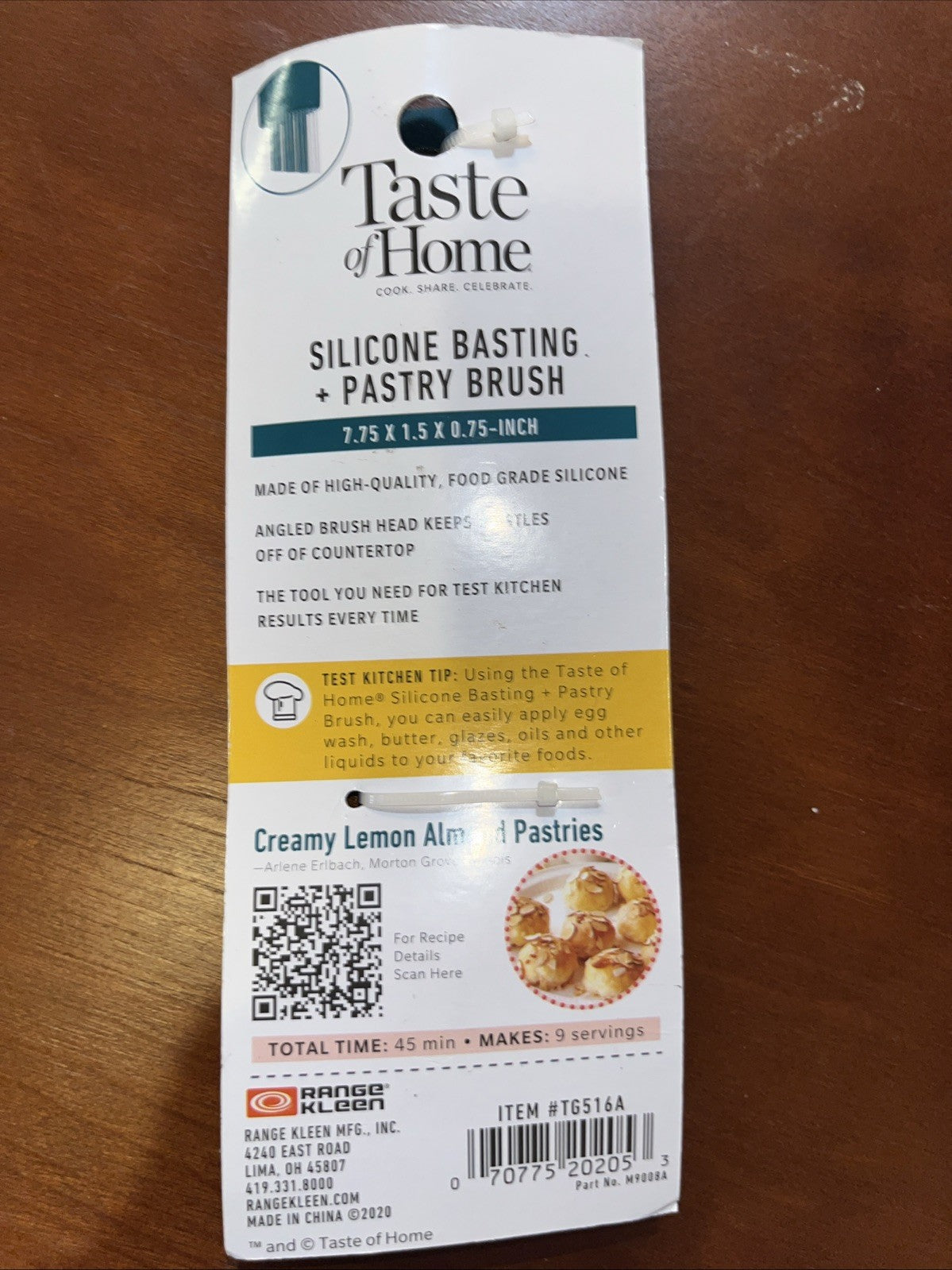 Range Kleen Silicone Basting Pastry Brush