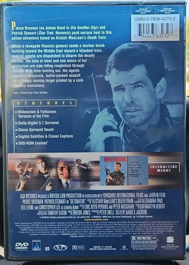 Detonator (DVD, 2003)  New Sealed
