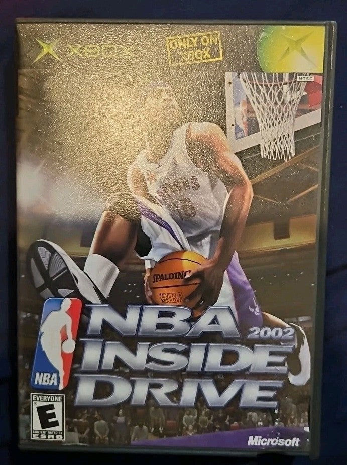 Nba Inside Drive 2002 (XBOX) Tested. No Scratches. New Case