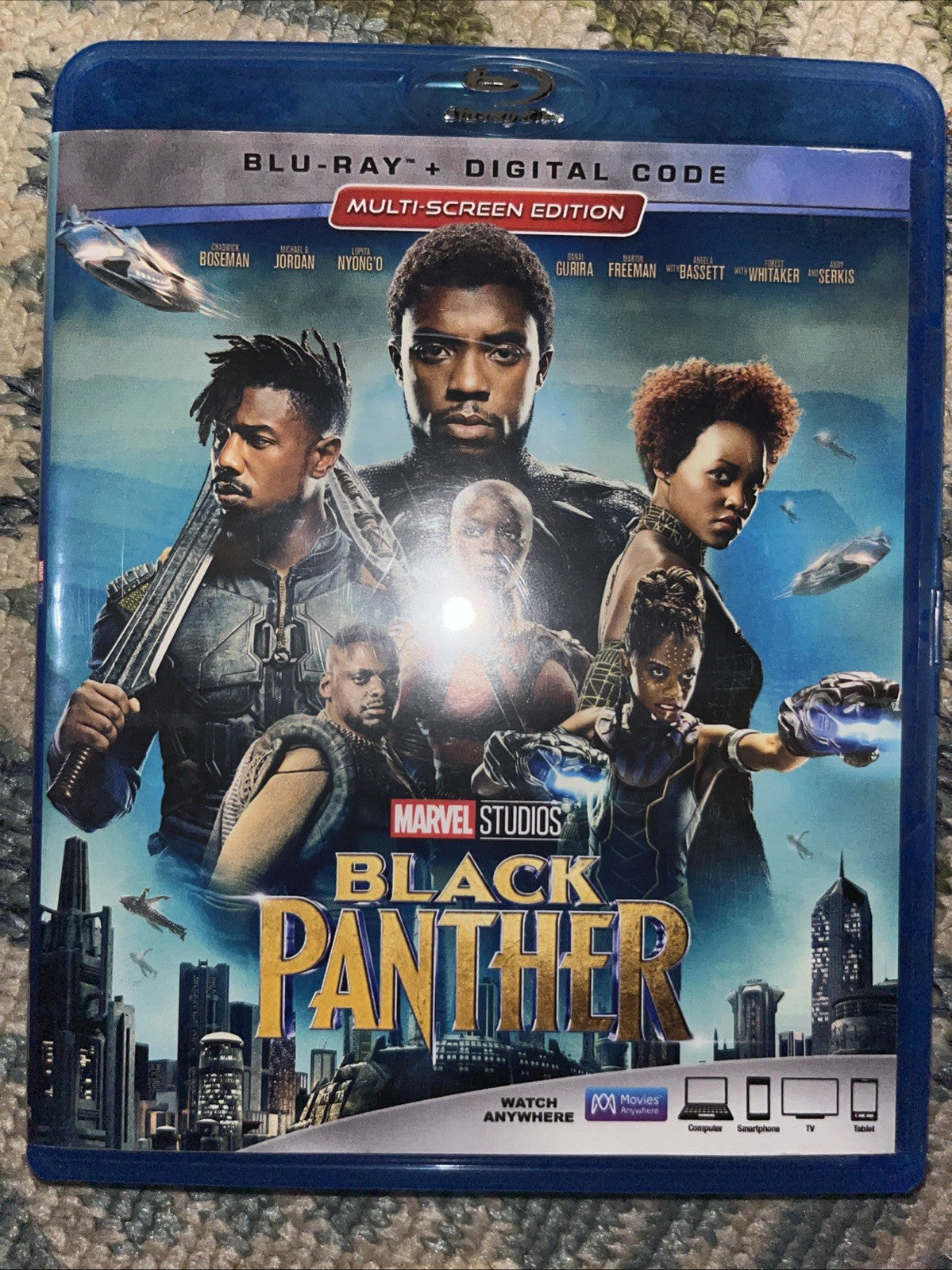 Black Panther (Blu-ray, 2018)  New. No Digital Download
