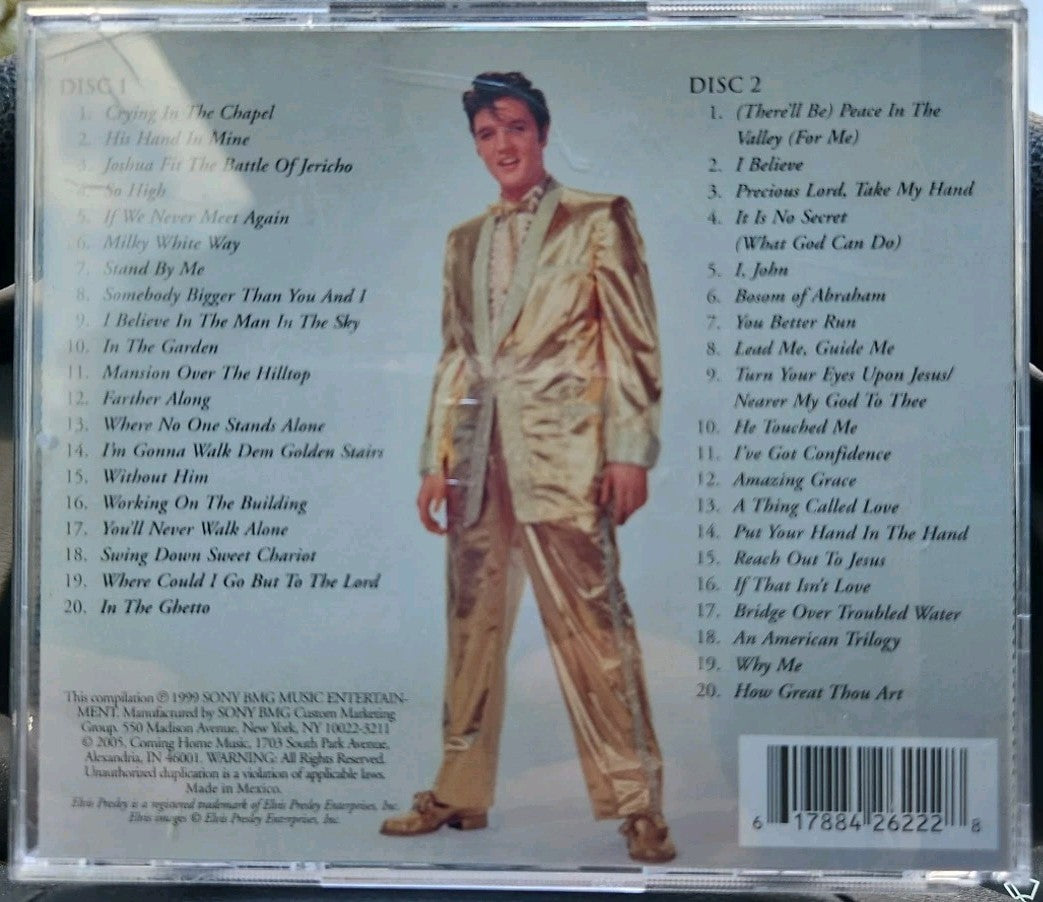 New! He Touched Me: The Gospel Music of Elvis Presley Missing Disc 1