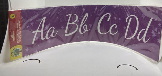 NEW Teaching Tree School Alphabet Wall Border *Approx. 5.5" Wide x 13.70' Long 