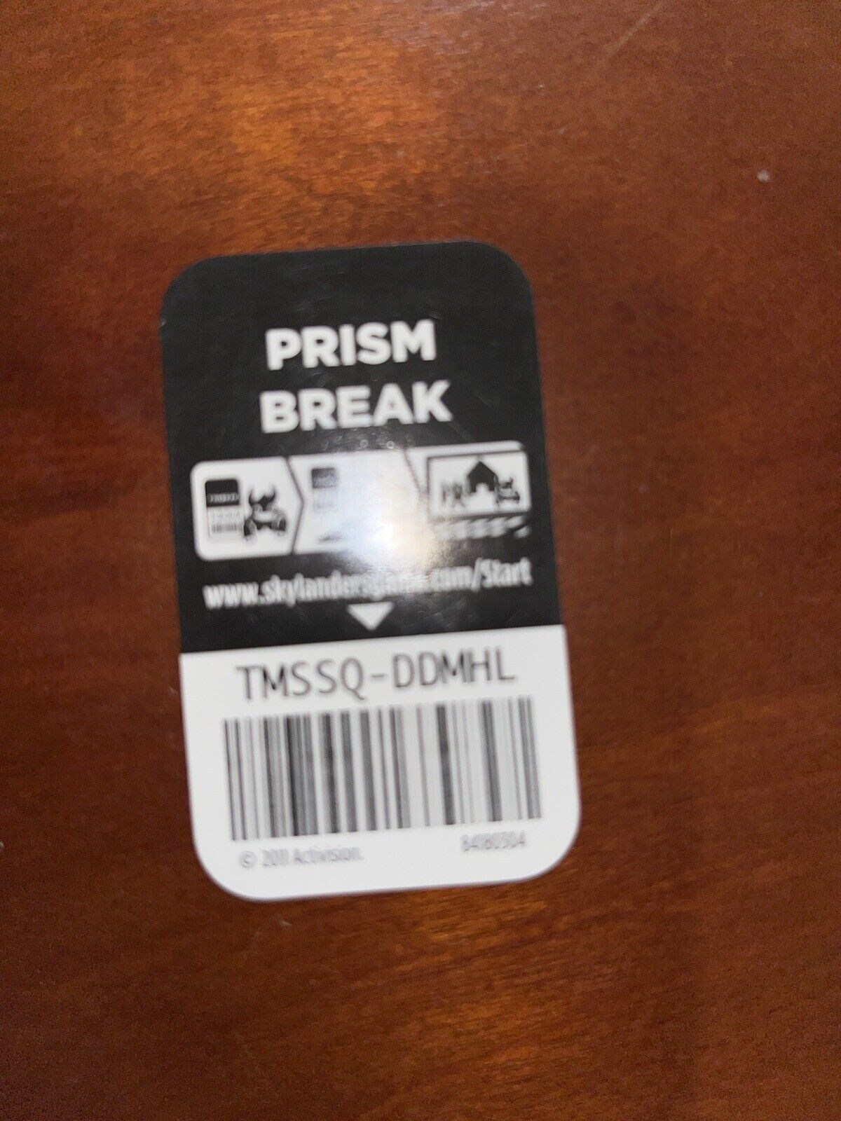 Prison Break Skylanders W/ Stickers & Cards