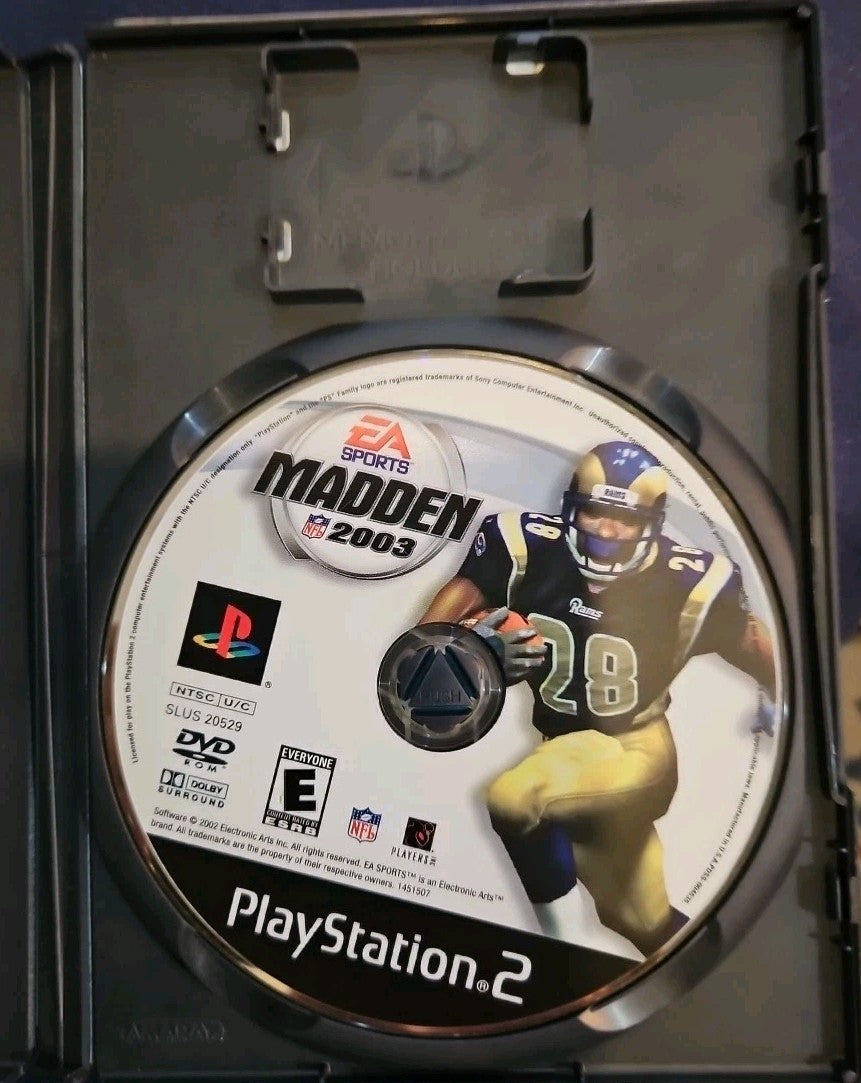 Madden NFL 2003 (Sony PlayStation 2, 2002)