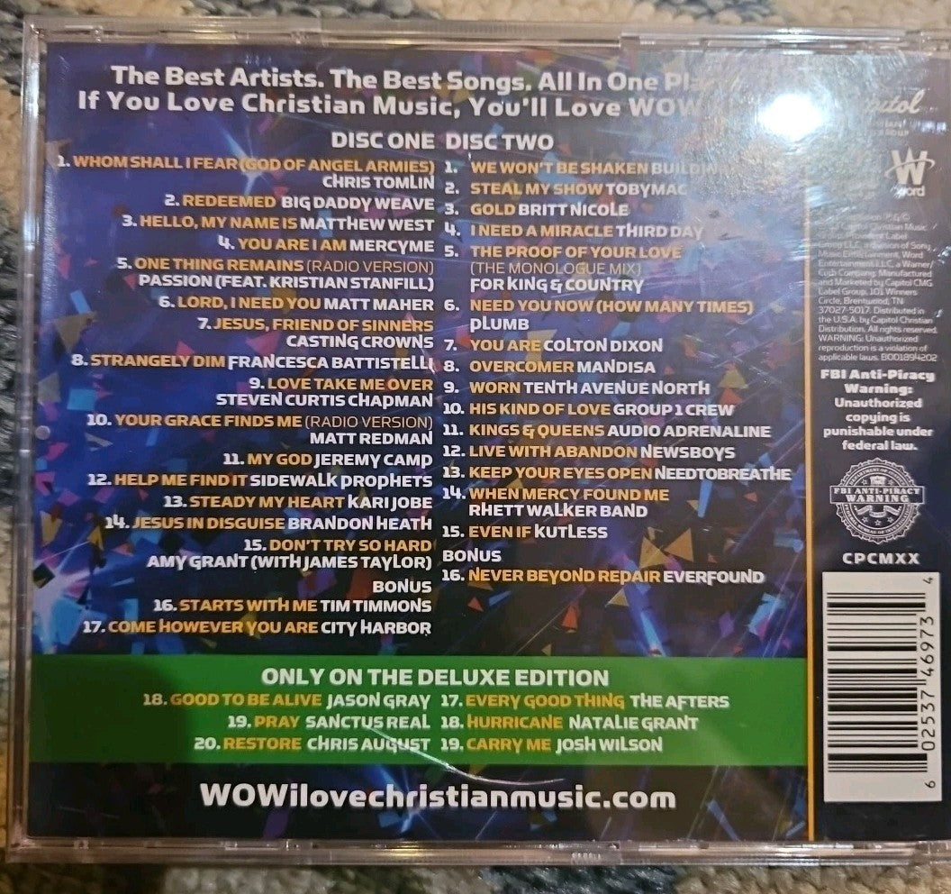 Wow Hits 2014 [Deluxe Edition] by Various Artists (CD, Sep-2013, 2 Discs, Wow...