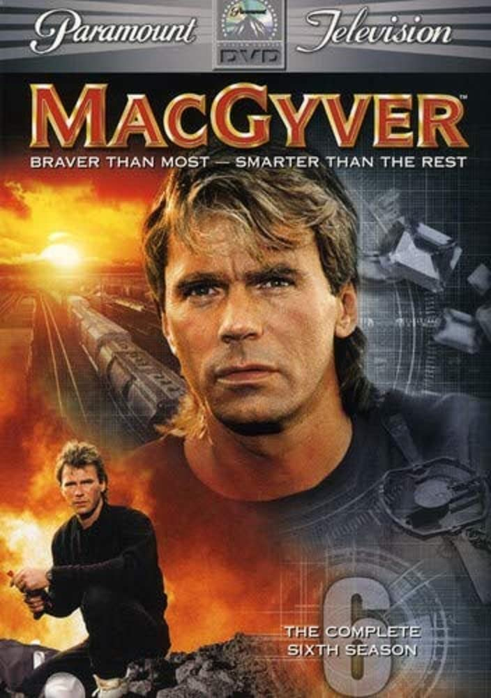 MacGyver: Season 6 (DVD, 1990) Replacement Discs and Replacement Covers & Cases