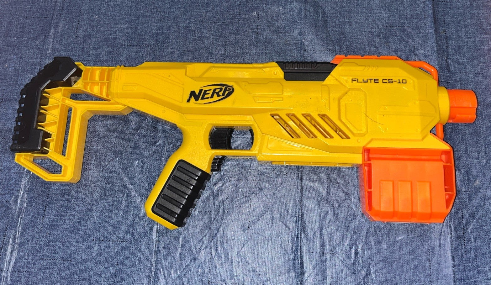 Nerf Flyte CS-10 W/Scope And Extended Extra Mag
