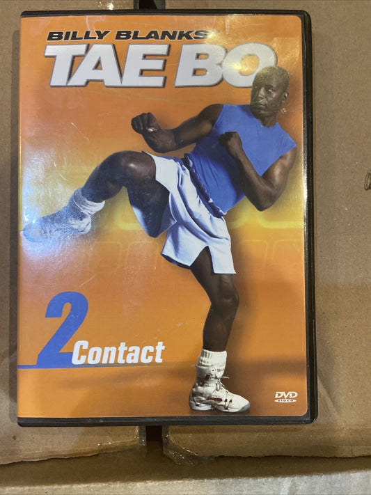 Billy Blanks - Tae Bo Contact 1 & 2 (DVD, 2004)