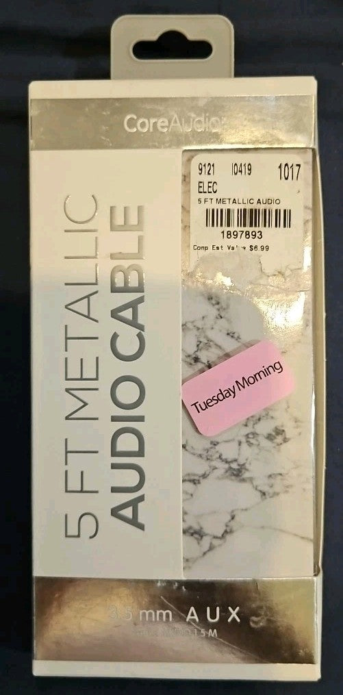 CoreAudio 5 FT Metallic Audio Cable