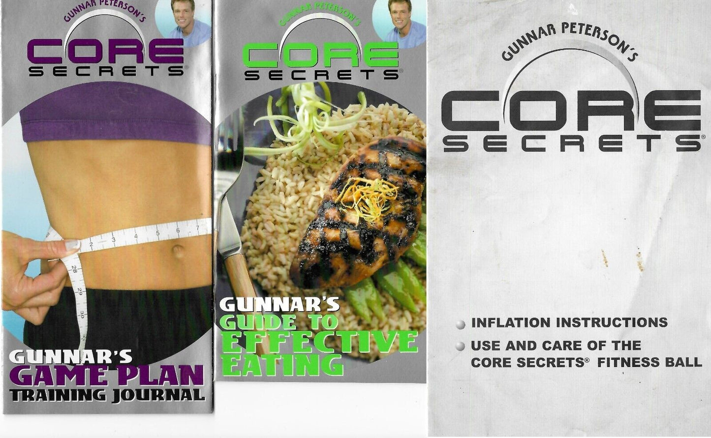 Gunnar’s Core Secrets 5 DVDs w/ Sand Weights