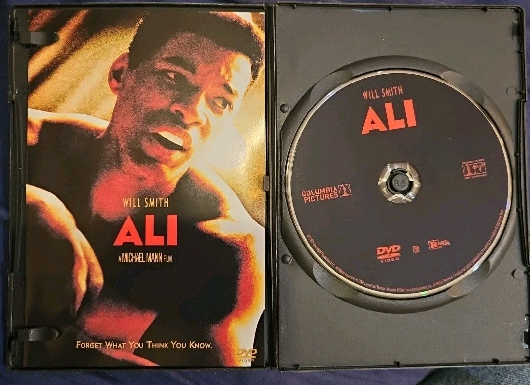 Ali (DVD, 2001) Slimcase. Cropped Sleeve.