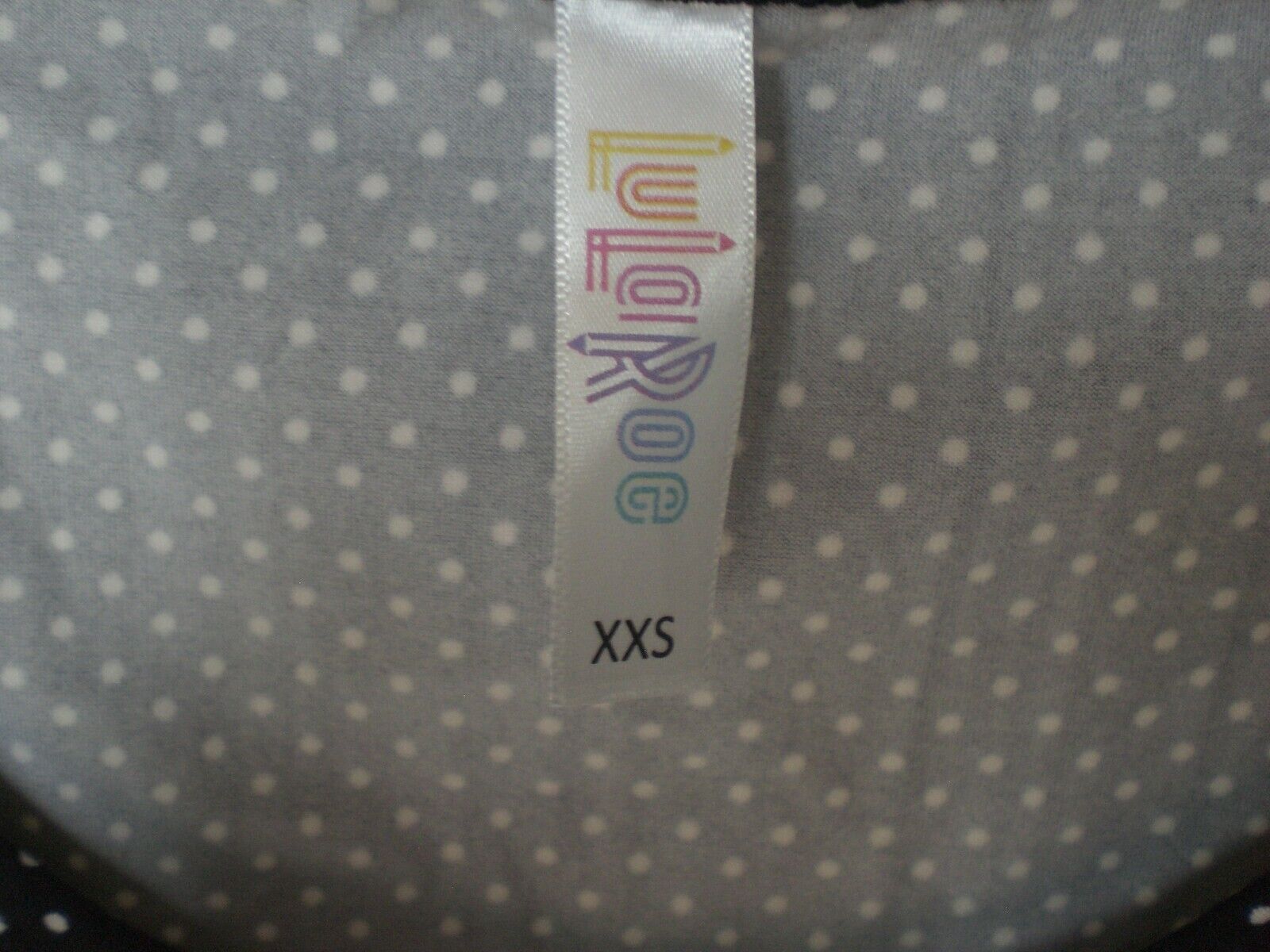 NWT LuLaRoe Black Dots Perfect T Shirt Blouse Top XXS