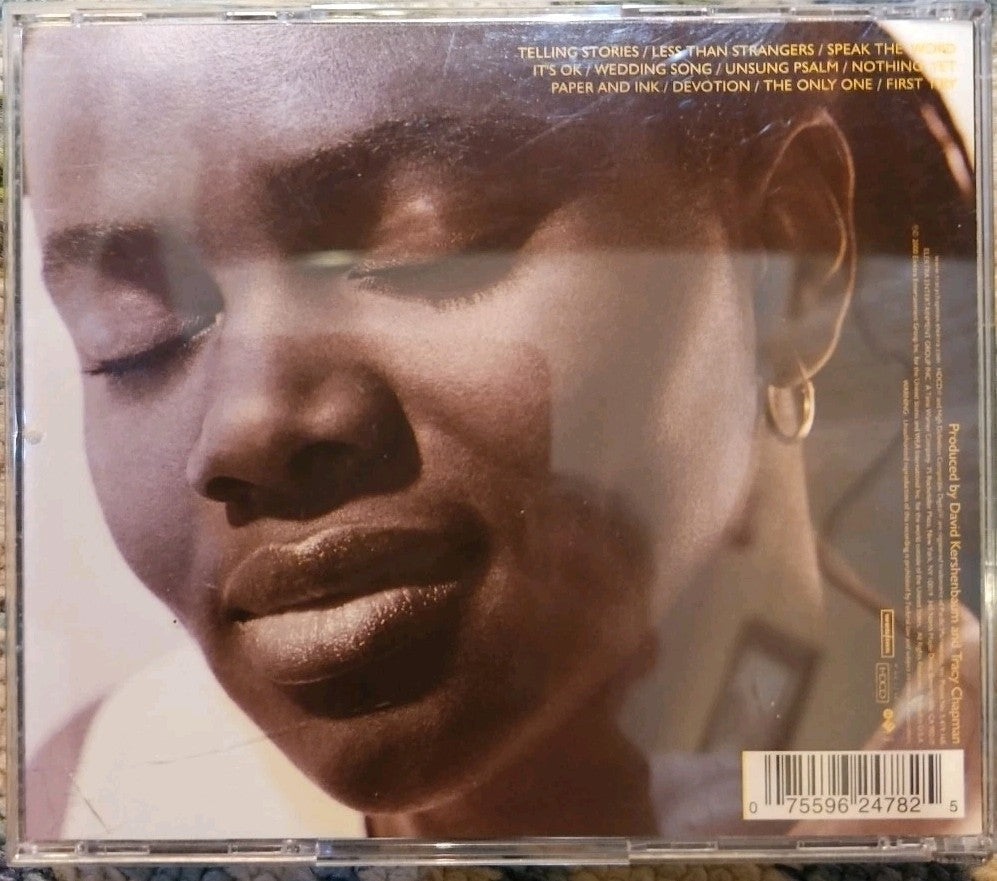 Telling Stories by Tracy Chapman (CD) Missing Front Artwork.  Tested. New Case