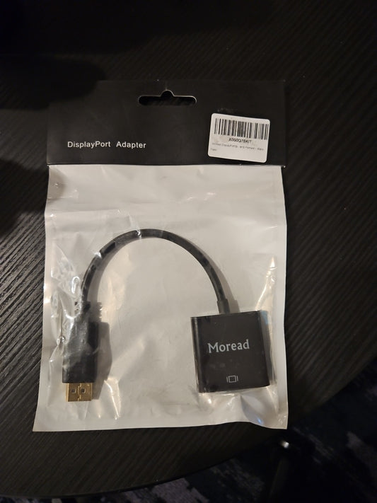 Moread Displayport (DP) to VGA Adapter,  Display Port to VGA Adapter