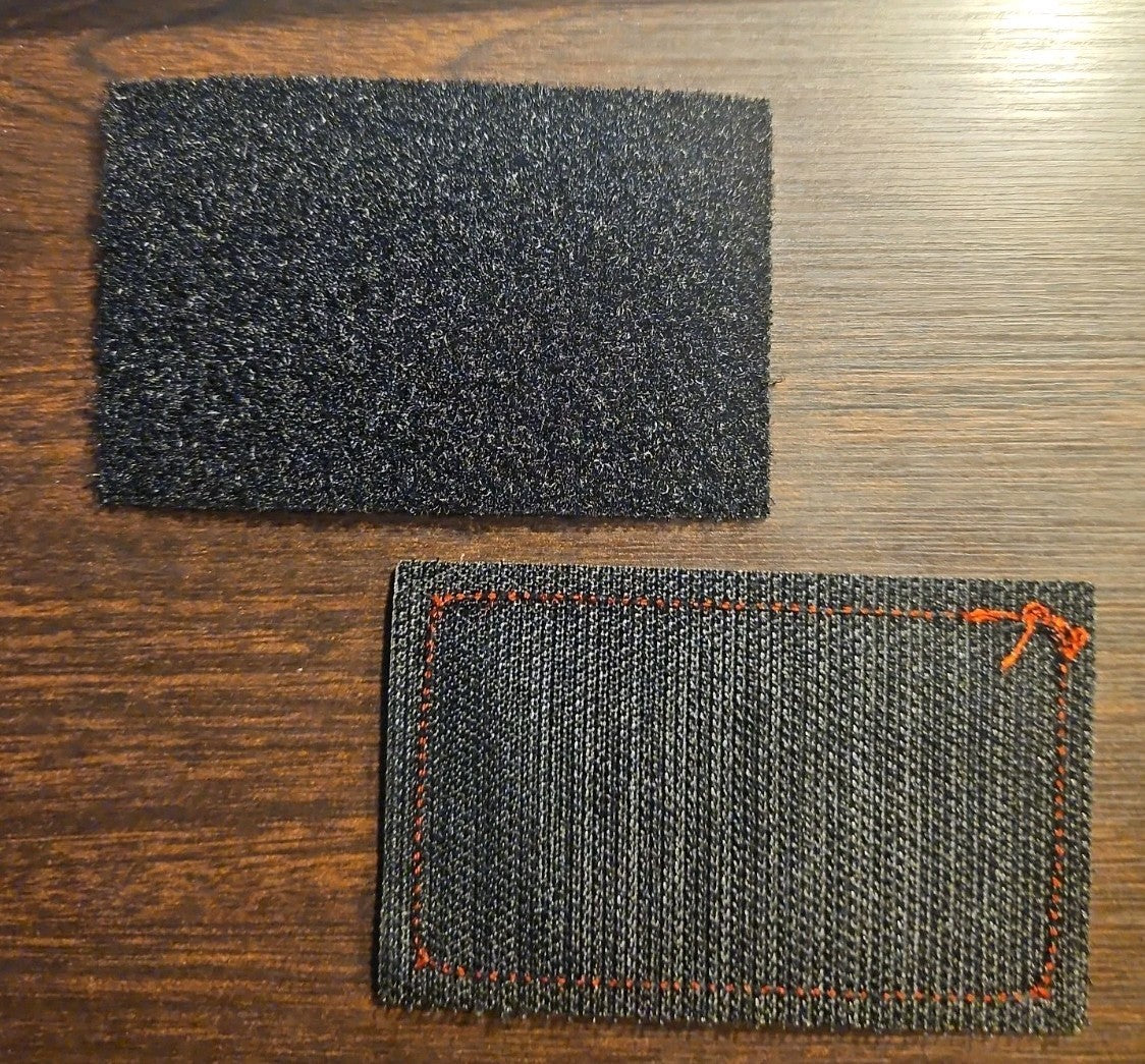 2 Pack A-Neg Blood Type Patches 3.25" x 2"