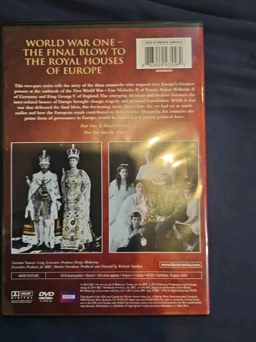 Royal Cousins at War (DVD, 2014)