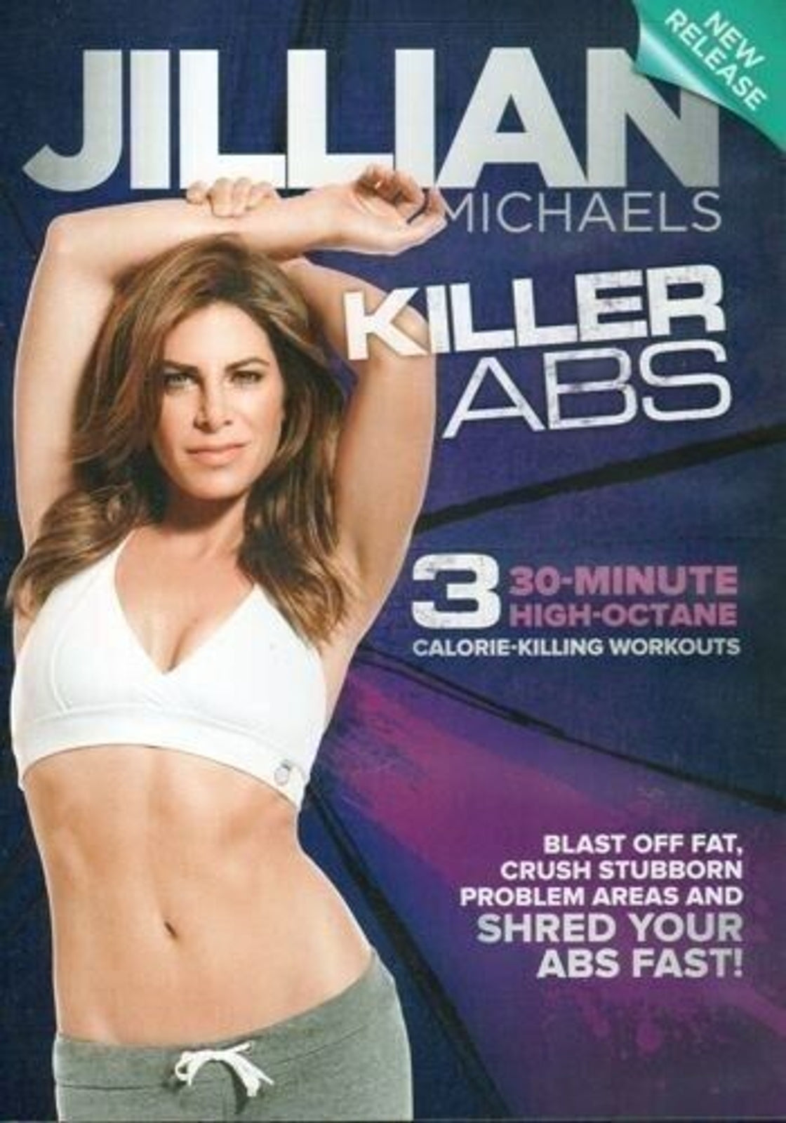 Jillian Michaels: Killer Abs (DVD, 2012) Factory Sealed