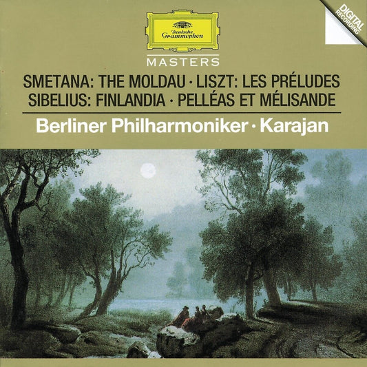 Smetana: The Moldau/ Liszt: Les Preludes/ Sibelius: Finlandia and Pe - new