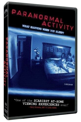 Paranormal Activity (DVD, 2009) Tested. No Scratches. New Case