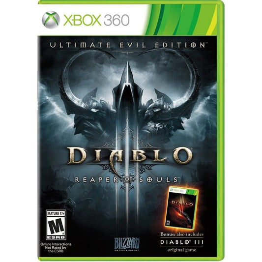 Diablo Reaper Of Souls Ultimate Evil Edition Microsoft Xbox 360 - TESTED. CIB.