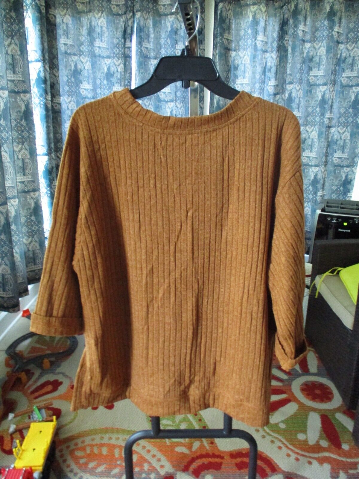 Umgee Cinnamon Top Blouse Small