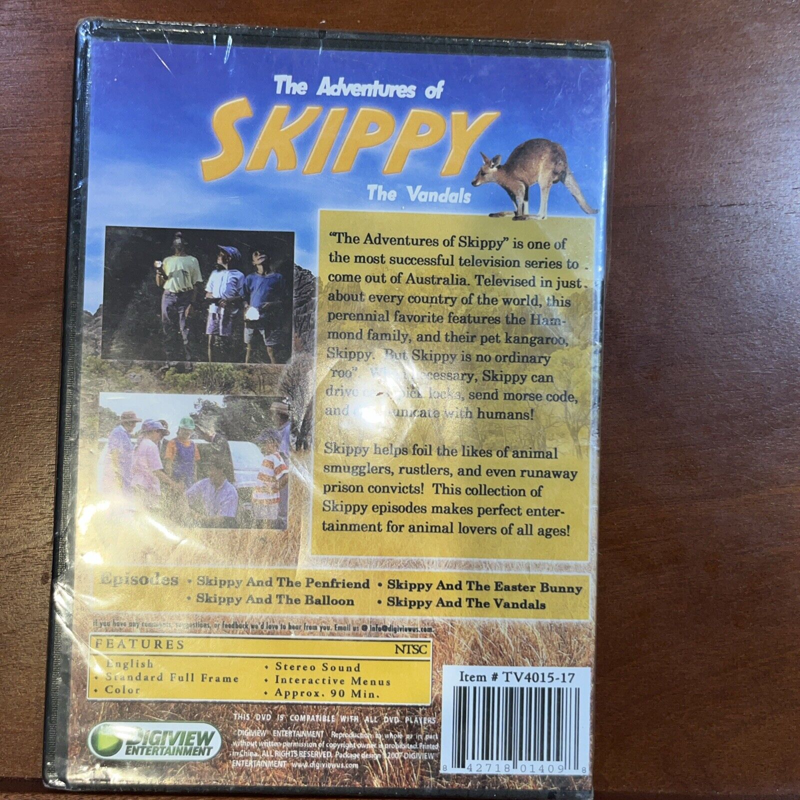 The Adventures of SKIPPYThe Vandals[4 Episodes][Slim Case] - DVD