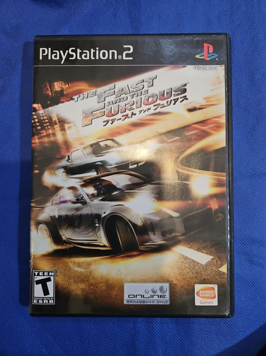Fast & Furious (PS2) Mint. Tested. No Manual