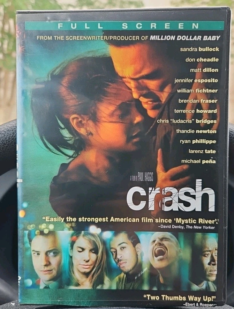 Crash (DVD, 2004) Slim Case. Tested. Cropped Artwork