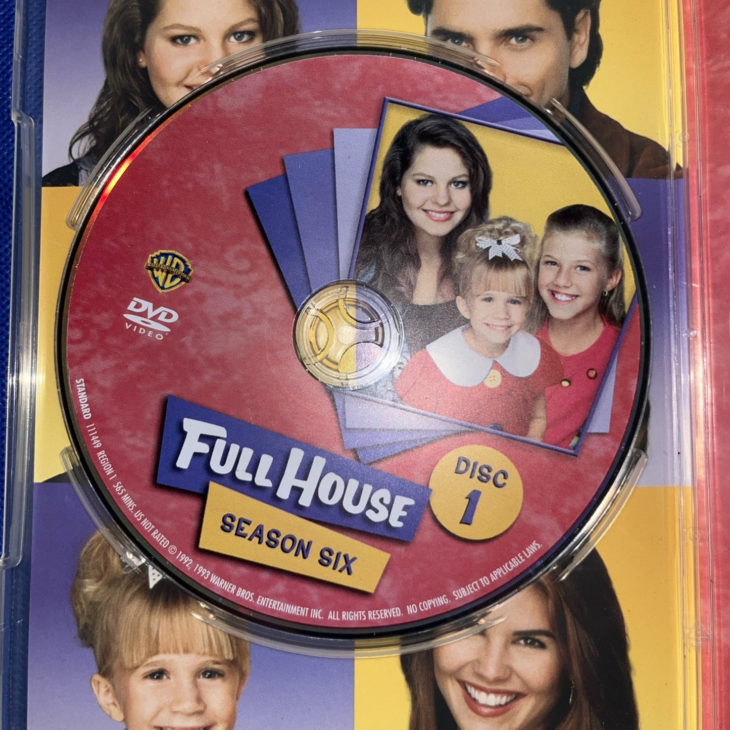 Full House Season 6 Disc 1, 2, & 4 Only