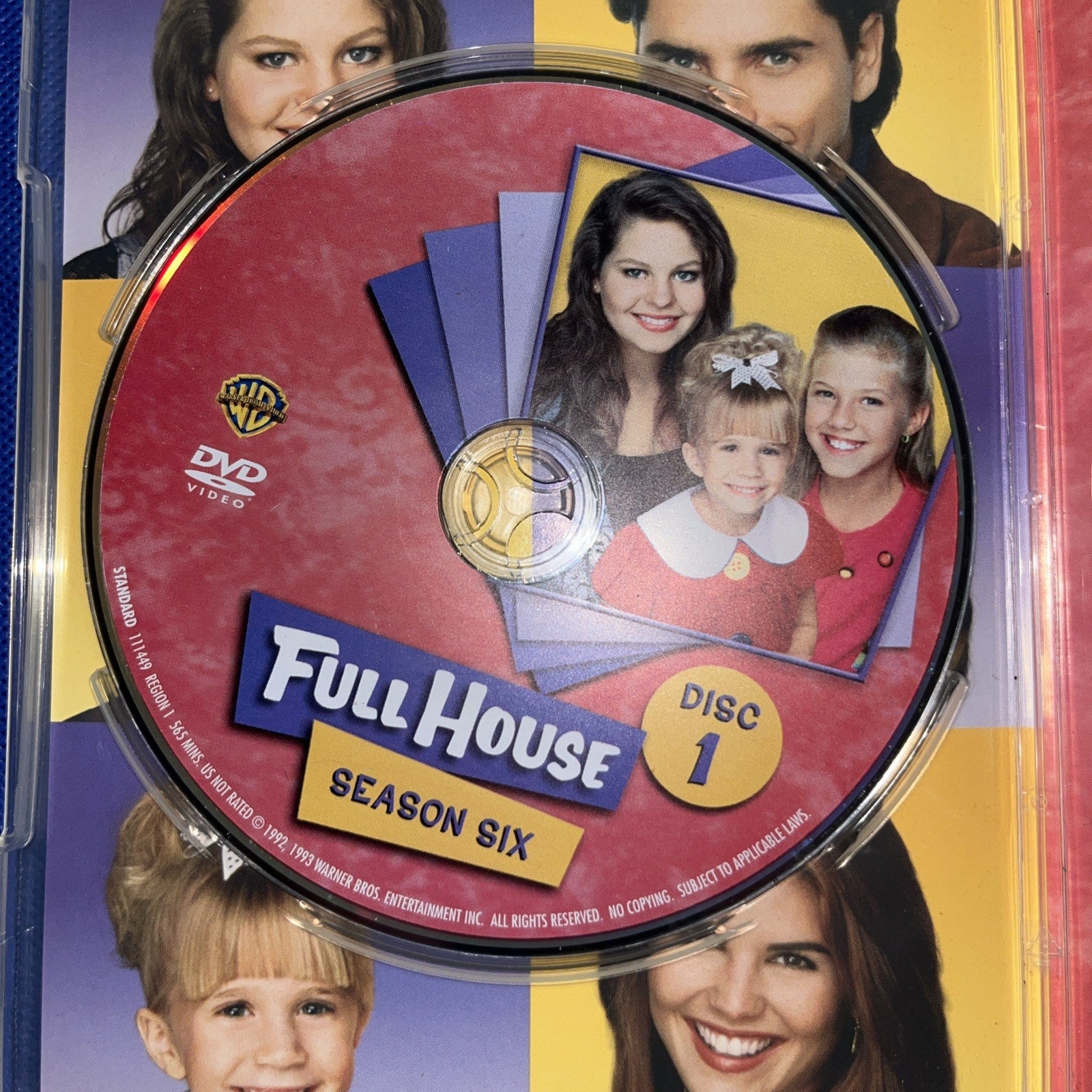 Full House Season 6 Disc 1, 2, & 4 Only