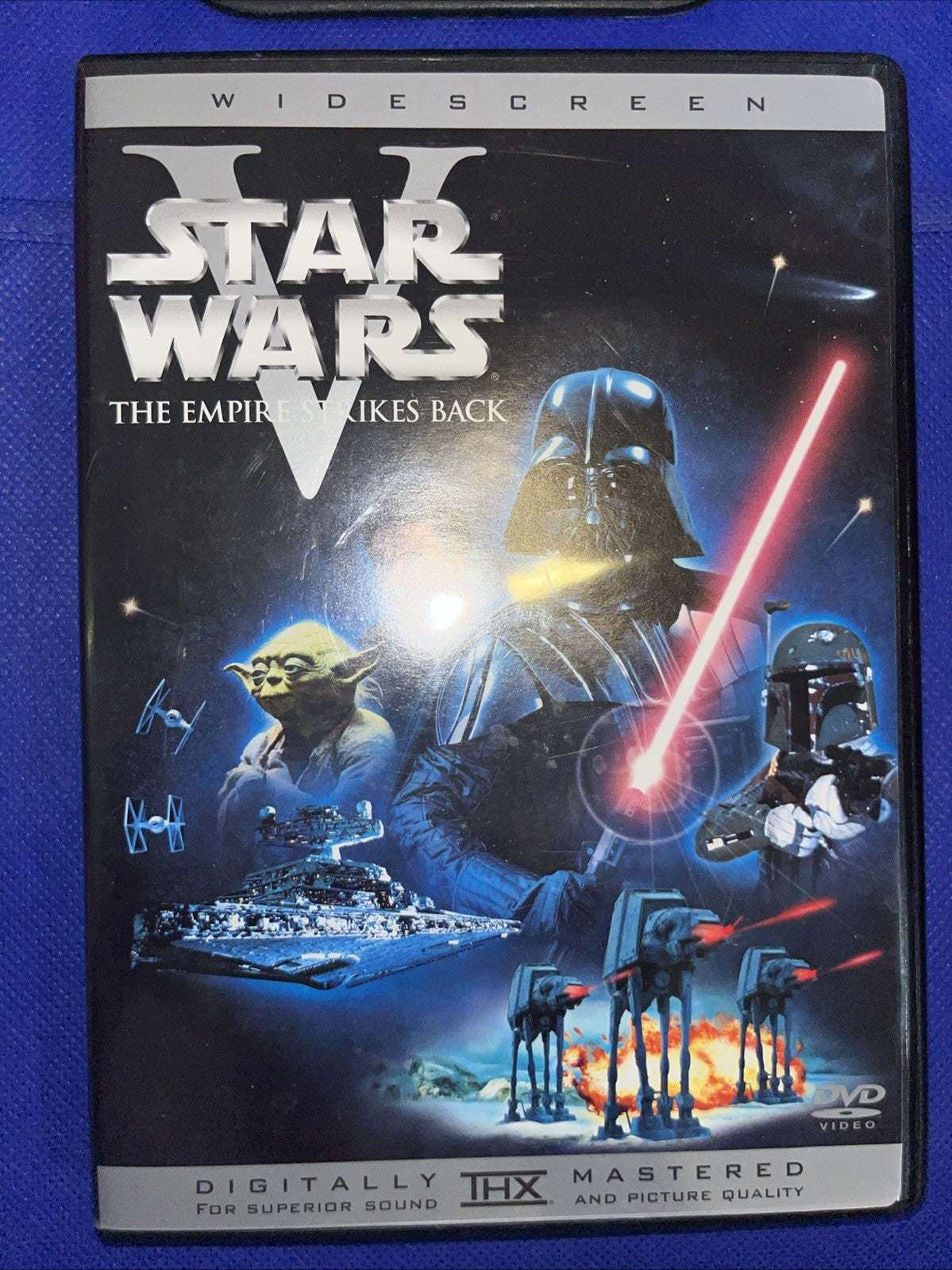 ✅ Star Wars Episode V 5 THE EMPIRE STRIKES BACK (DVD 2004 Widescreen) 1 DISC 