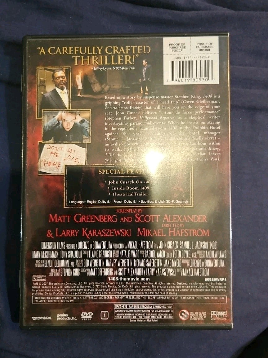 1408 (DVD, 2007)