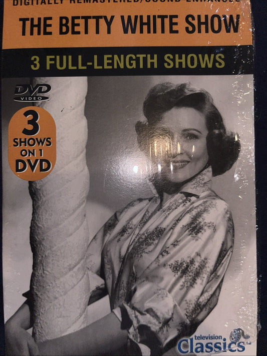 The Betty White Show [Life With Elizabeth] (3 Full Length Shows) - DVD -  New