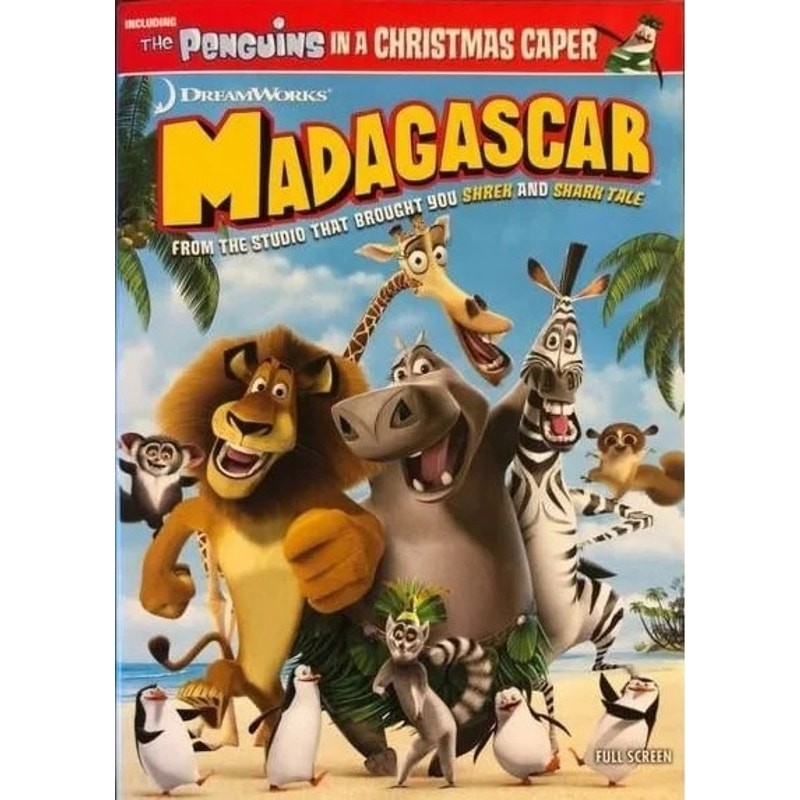 Madagascar (DVD, 2005) NEW