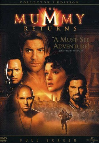 Mummy Returns (DVD, 2001) Slimcase. Cropped Sleeve.