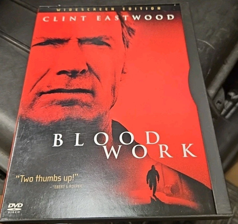 Blood Work (DVD, 2002, Widescreen) Tested. No Scratches.
